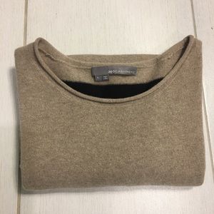 Cashmere sweater with stripes